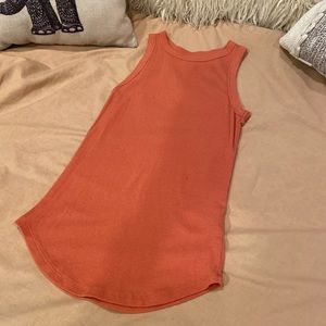 Peach Tank Top Shirt